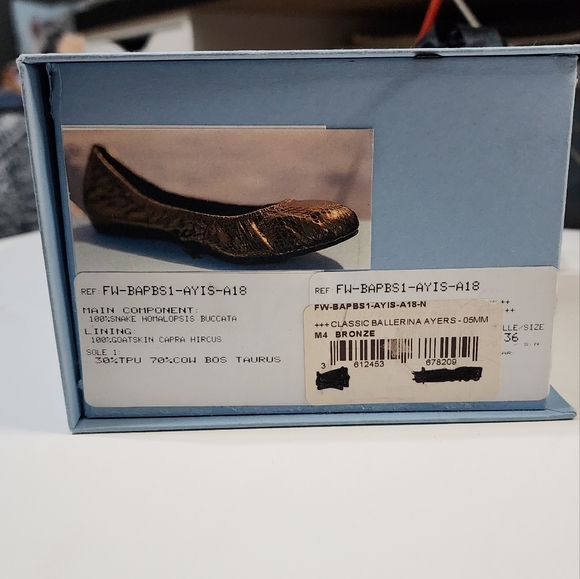 Lavin Classic Ballerina Ayers Bronze size 36 BRAND NEW - Picture 2 of 7